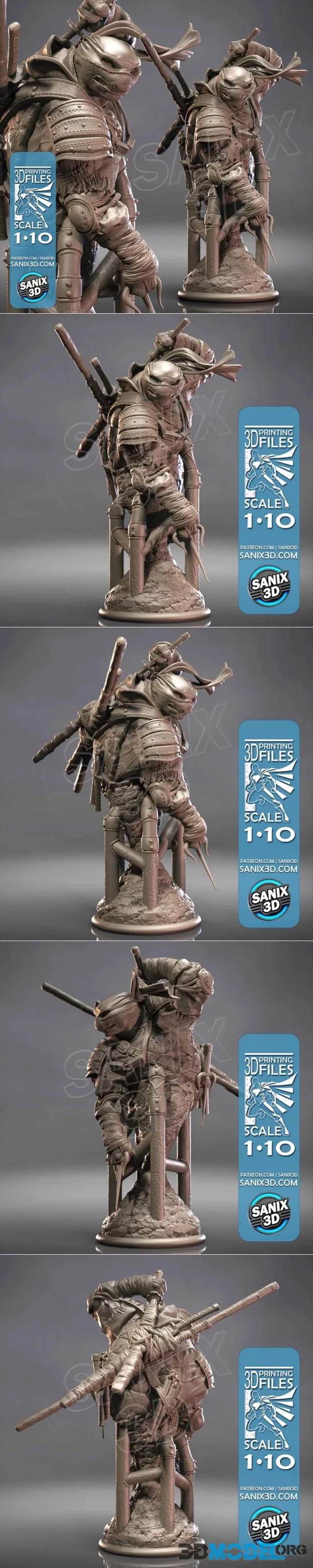 Sanix - Ronin Bust – Printable