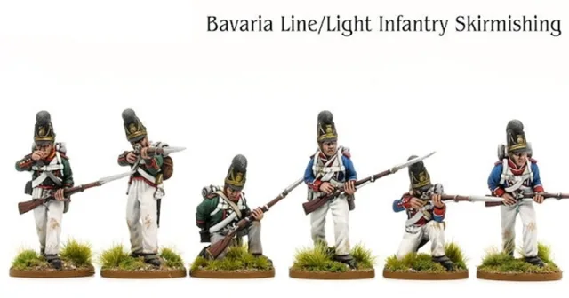 Bavarian Line Light Infantry Skirmishing – Printable