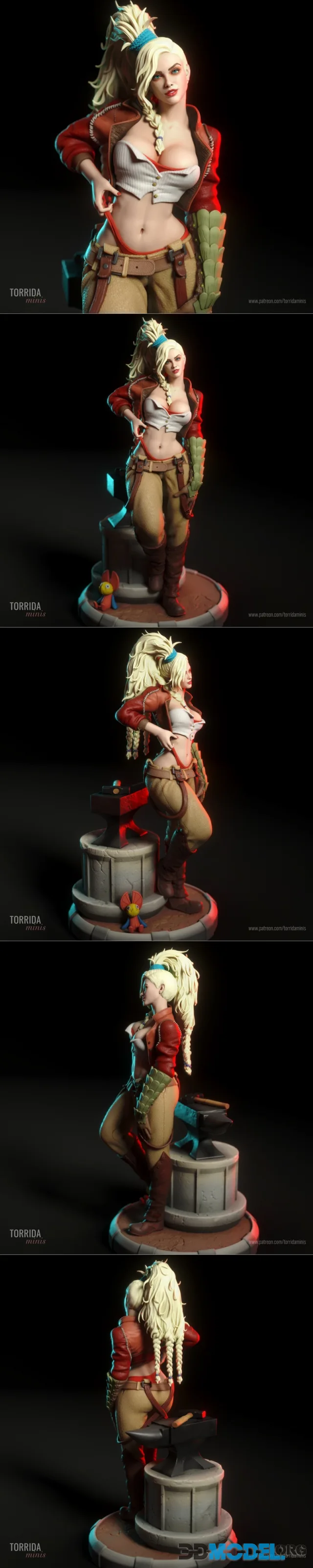 Torrida Minis - Monster Hunter - Gemma – Printable