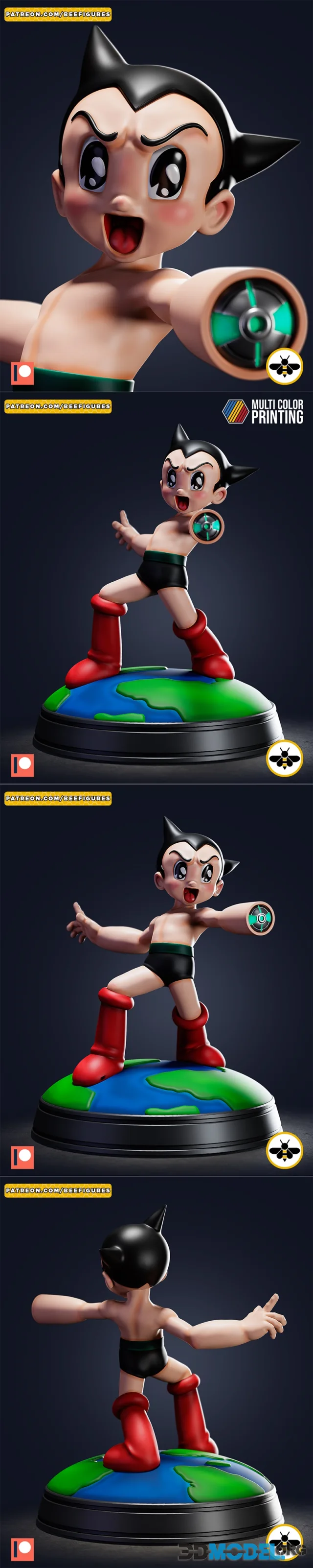 Bee Figures - Astro Boy – Printable