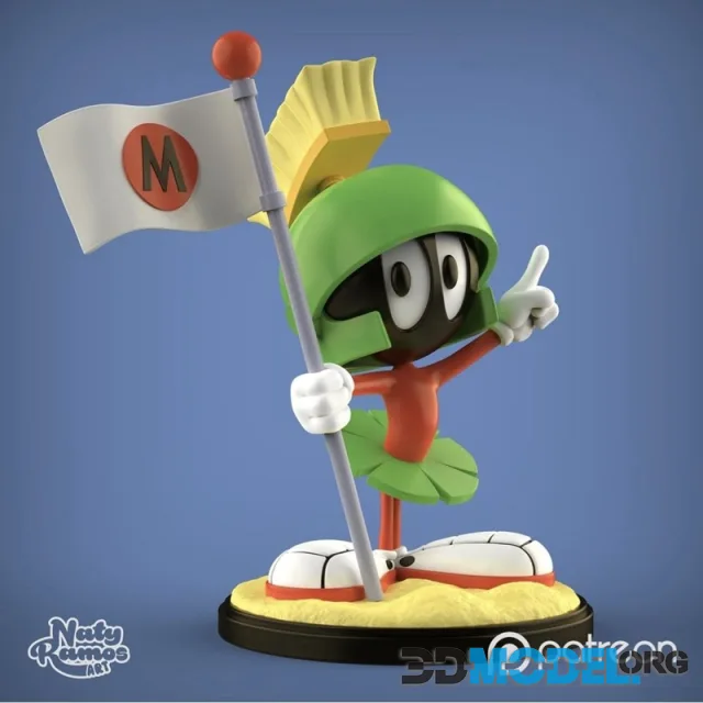 Naty Ramos - Marvin the martian – Printable