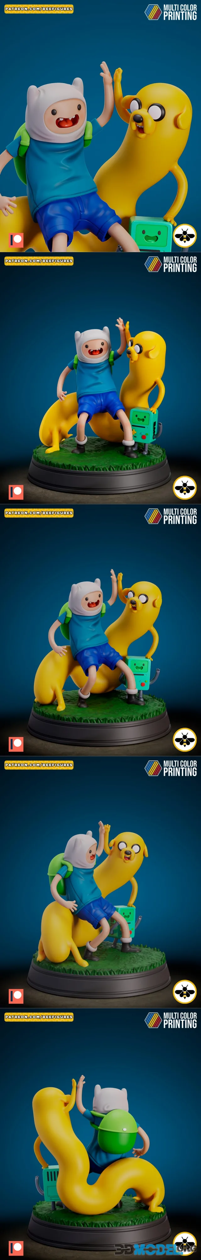 Bee Figures - Finn & Jake – Printable