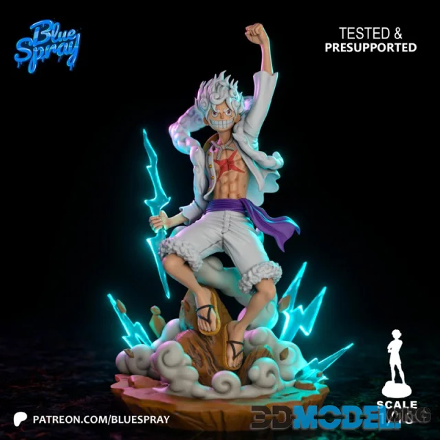 Luffy Gear 5 – Printable