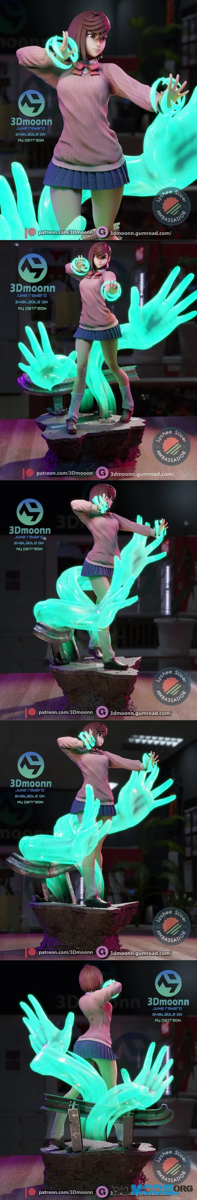 3Dmoonn - Dandadan - Momo Ayase – Printable