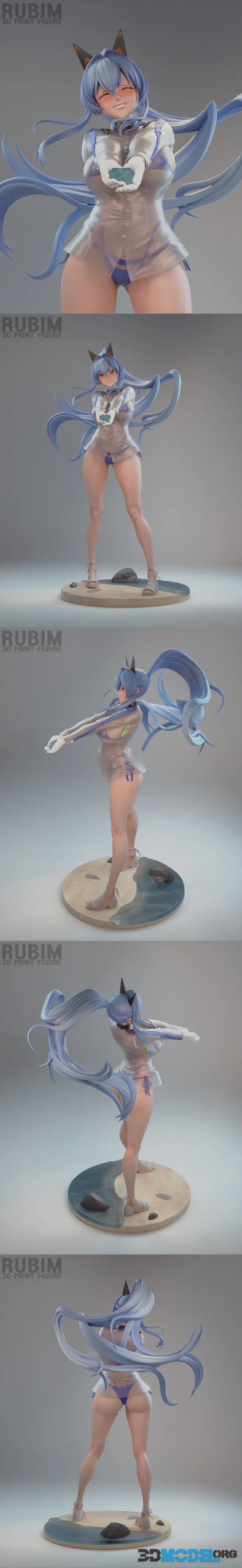 Rubim Figure - Nikke - Helm – Printable