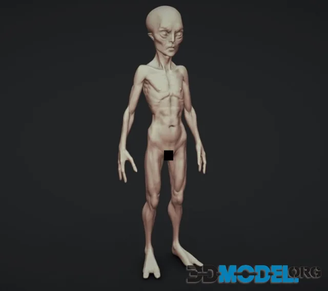 Alien Humanoid – Printable