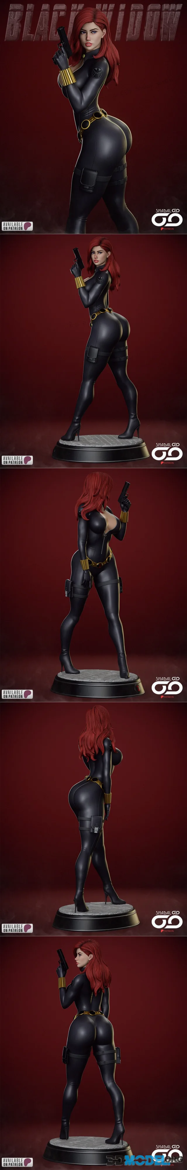 Shadaloo Studios - Black Widow – Printable