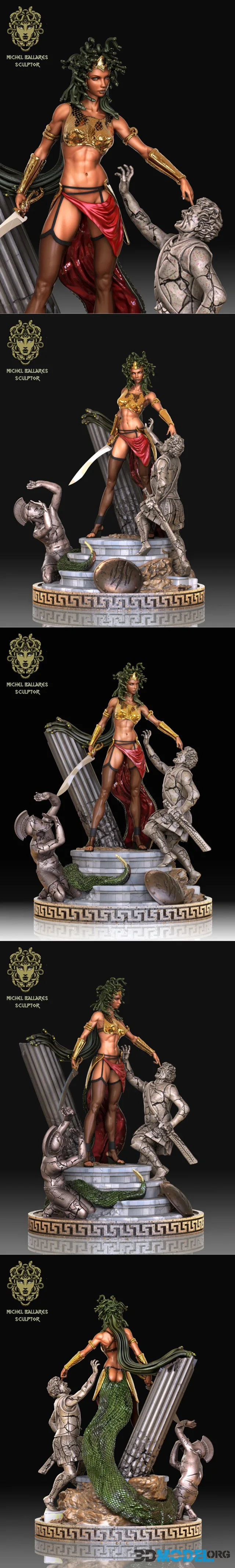 Michel Ballares Rodriguez - Medusa – Printable