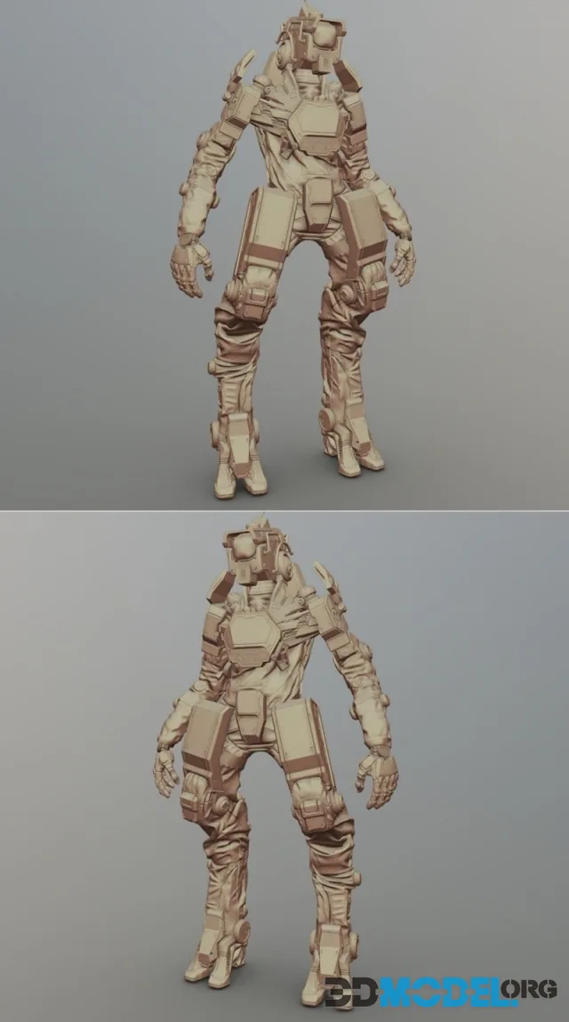 Sci-Fi Droid 01 – Printable
