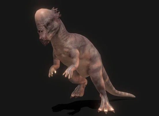 PBR Pachycephalasaurus (Animated) (PBR)