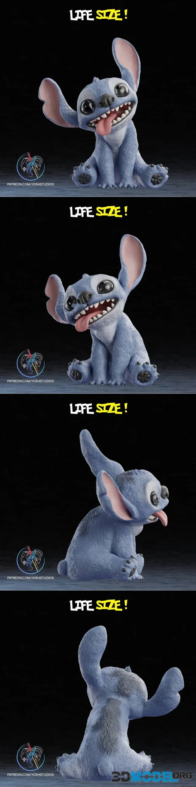 Stitch Movie Life Size – Printable