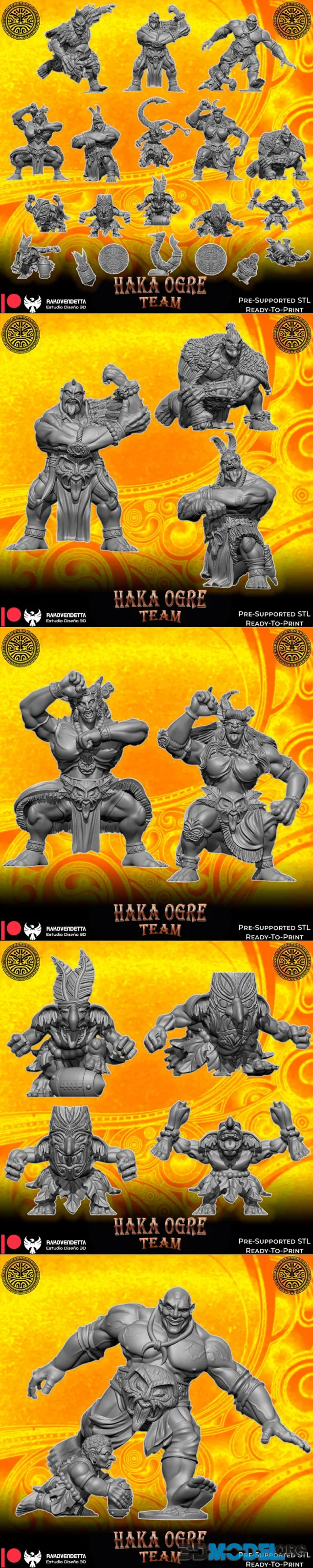 Haka Ogre Team – Printable