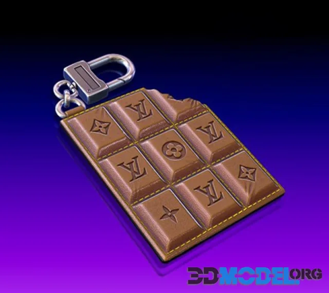 Hex3D - LV Choc Bar – Printable