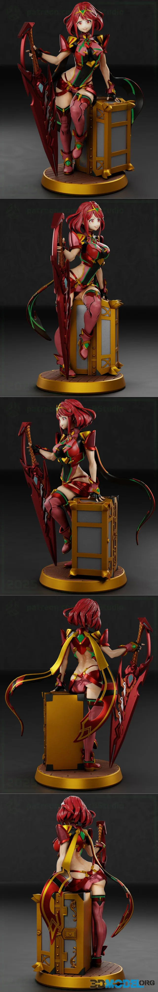 Gr8Tech - Xenoblade - Pyra – Printable