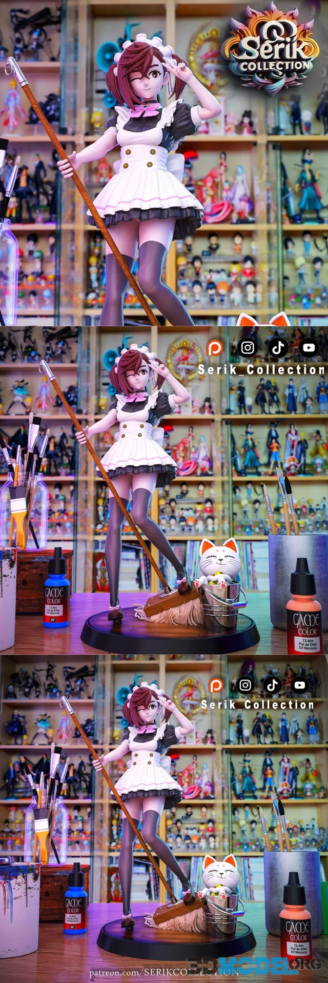 Momo Ayase Maid – Printable