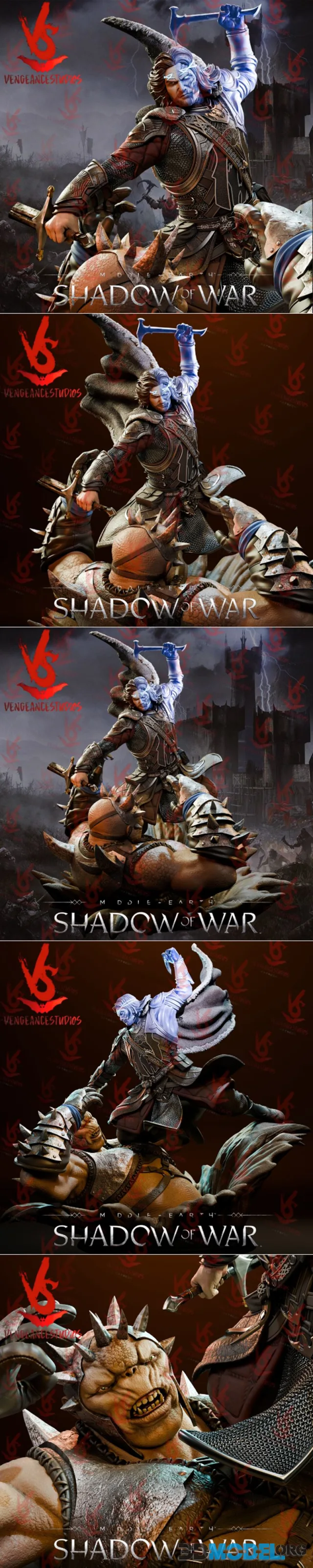 VS3D - Talion Shadow of War – Printable