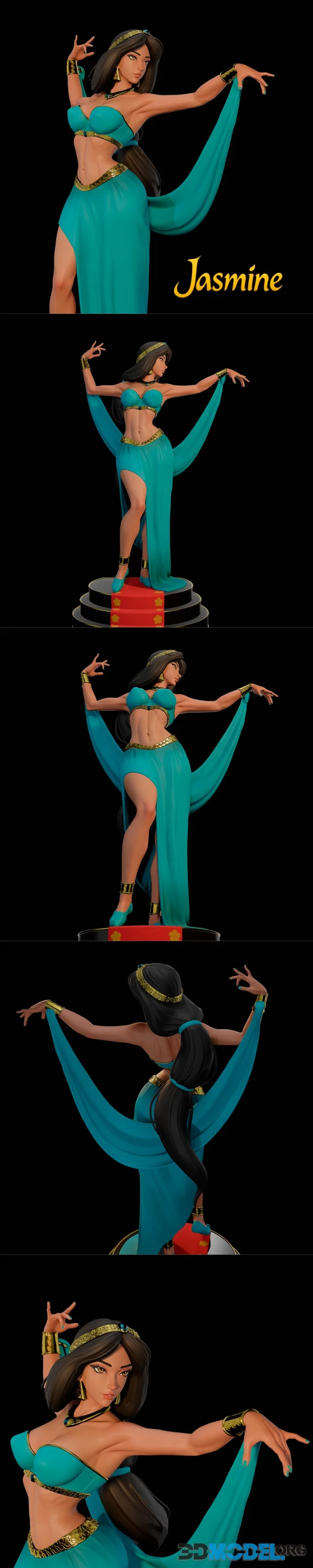 3dMomoji - Jasmine – Printable