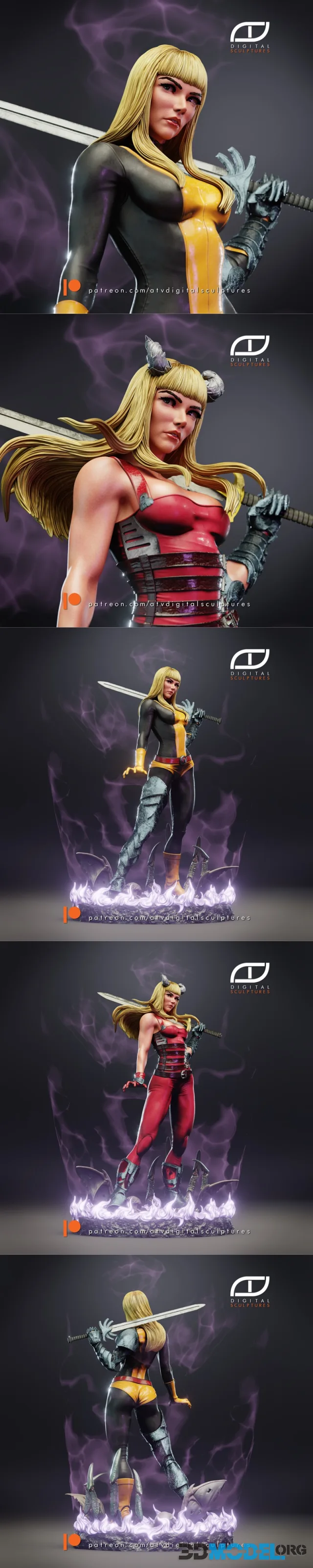 ATV Digital Sculptures - Magik – Printable