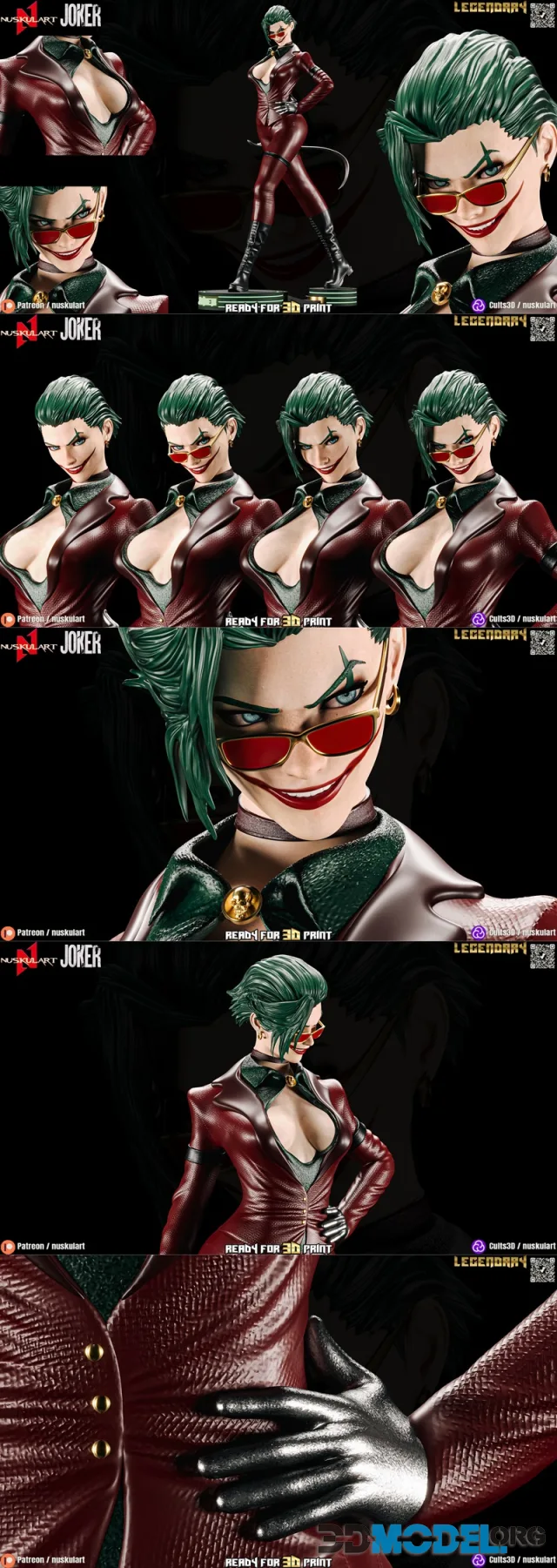 Nuskul Art - Joker - Gender Bend Edition – Printable