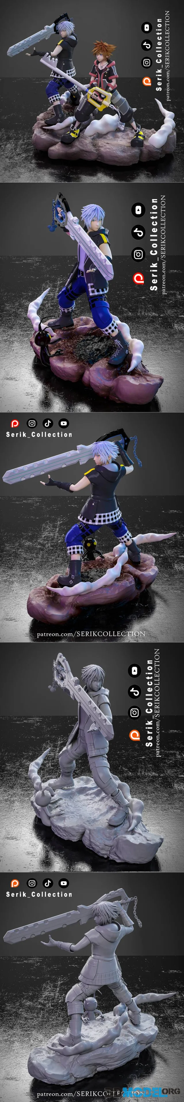 Riku - Kingdom Hearts – Printable