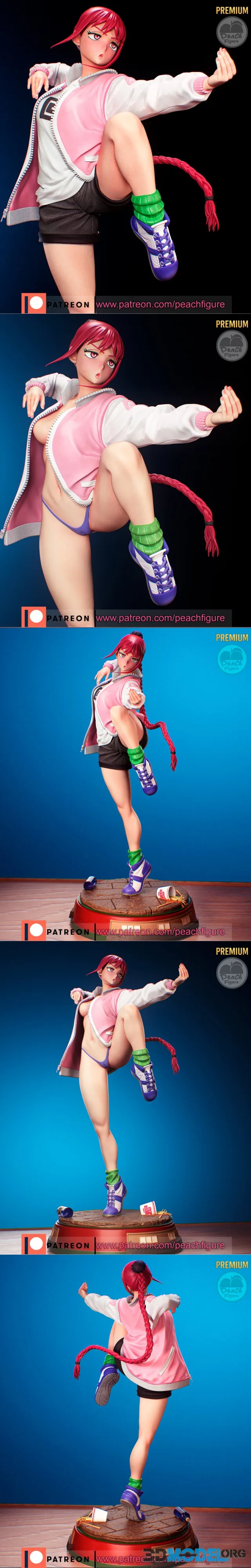 Peach Figure - Sakamoto Days - Lu Shaotang – Printable