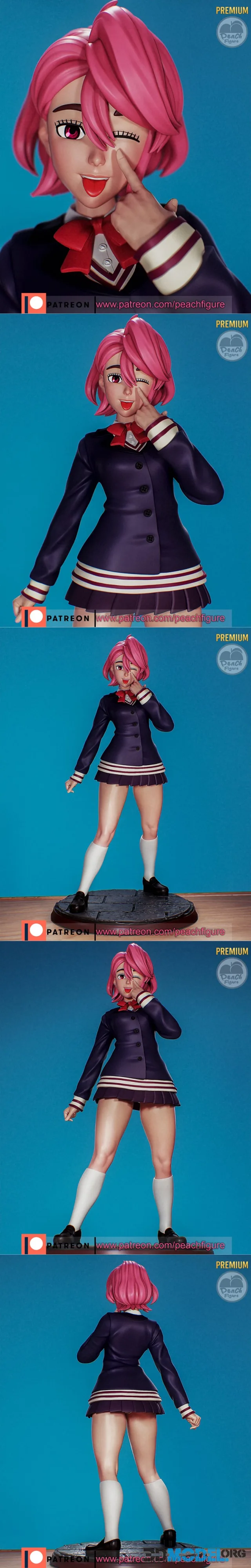 Peach Figure - Dandadan - Aira Shiratori – Printable
