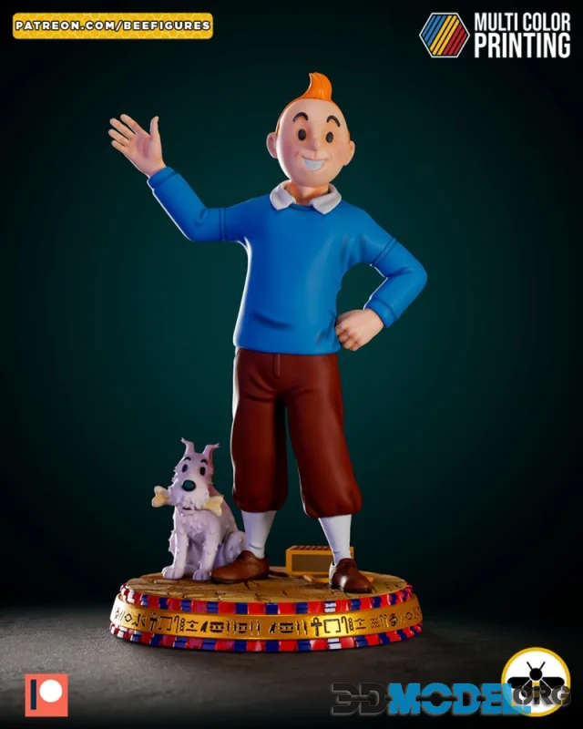 Bee Figures - TinTin – Printable