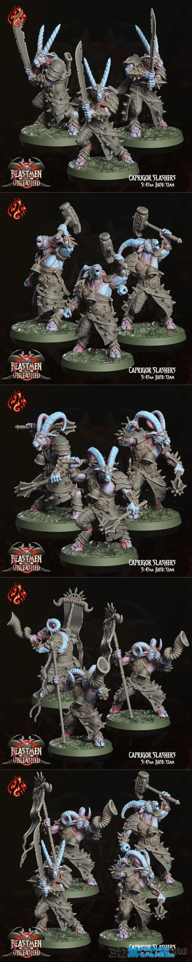 Caprigor Slashers – Printable