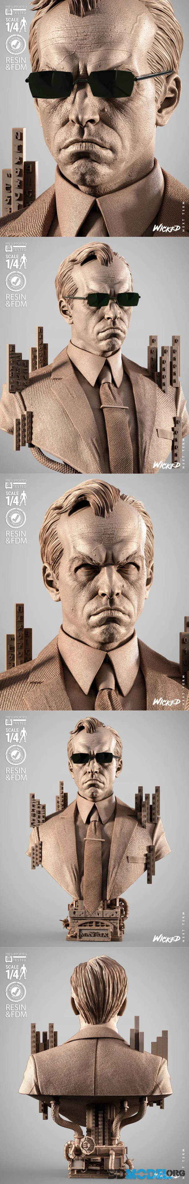 WICKED - Smith Portrait Bust – Printable