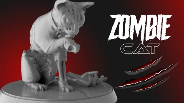 Zombie Cat – Printable