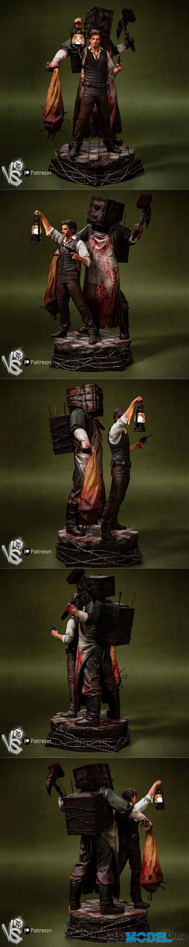 VS3D - The Evil Within Diorama – Printable