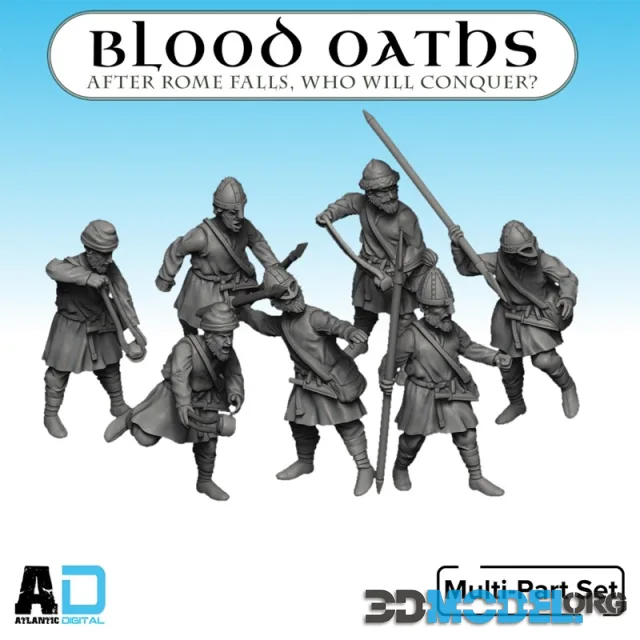 Viking Slingers - javelinmen – Printable