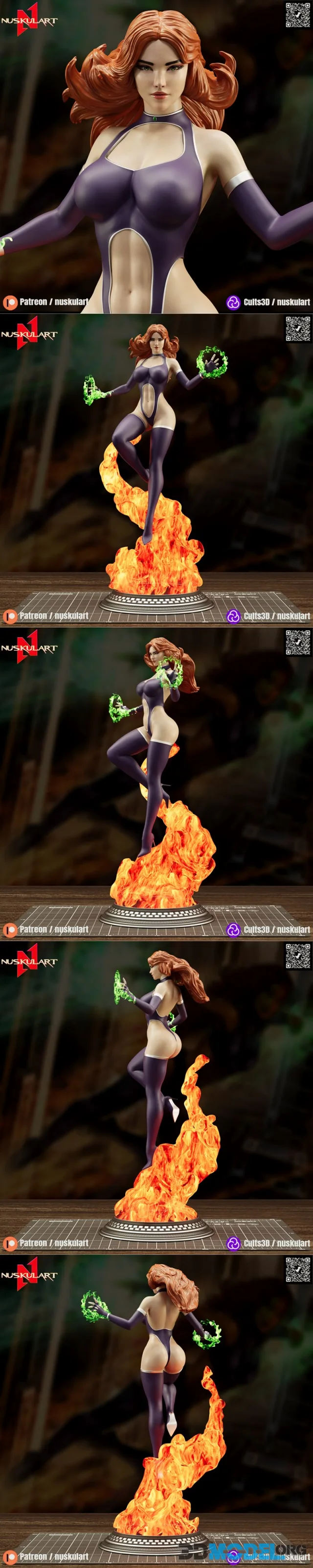 Nuskul Art - Starfire - Teen Titans Go – Printable