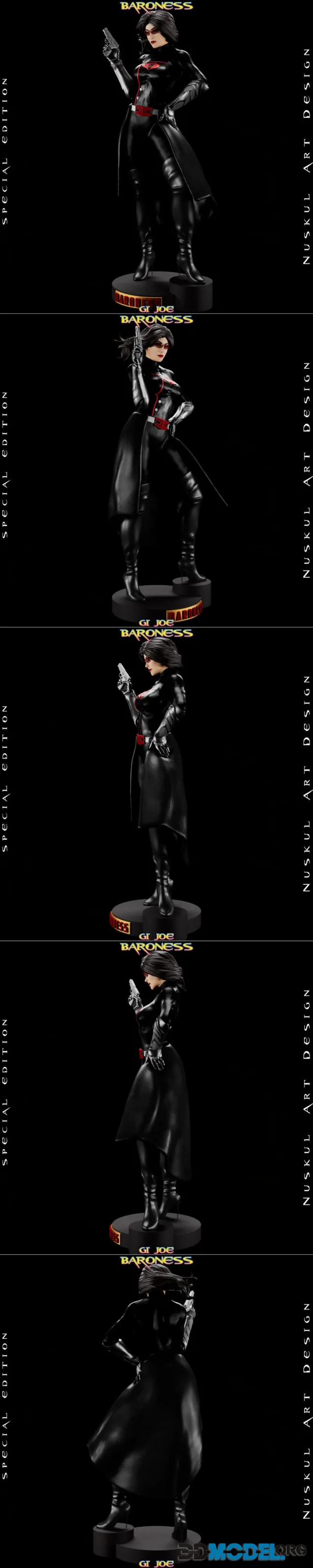 Nuskul Art - G.I Joe Baroness – Printable