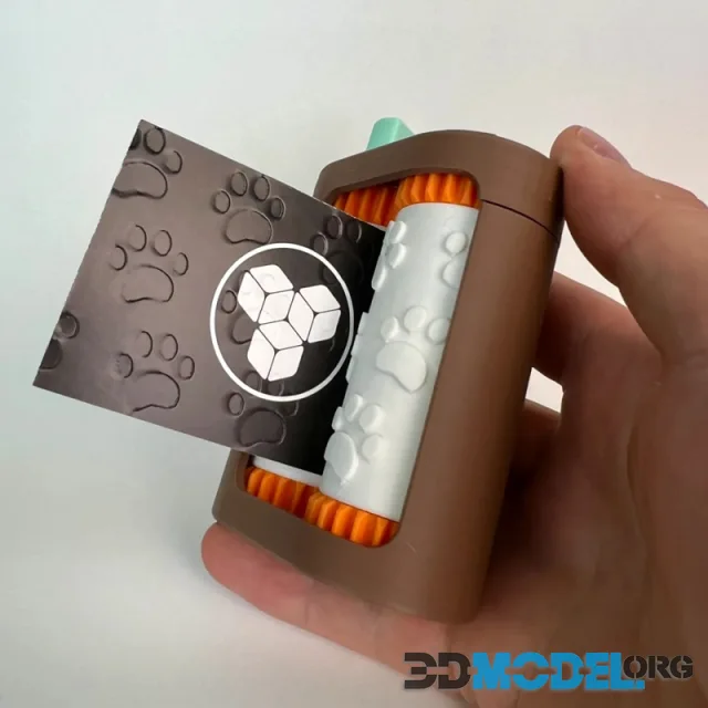 PAW pattern - Business Card Embosser Roller – Printable