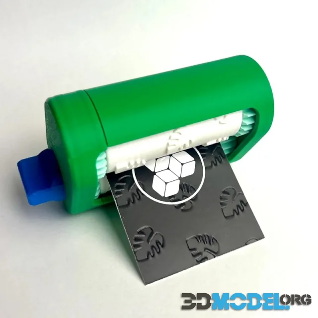 Monstera Leaf pattern - Business Card Embosser Rollers – Printable