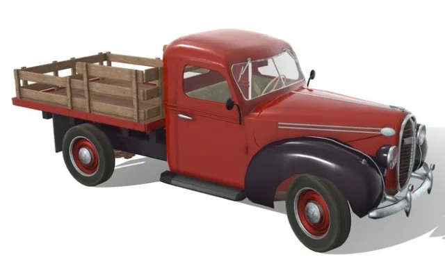 1938 Vairogs V8 Flatbed Truck (Ford Based) (PBR)