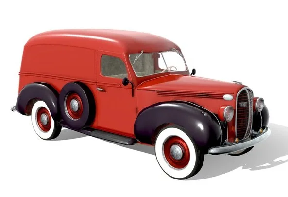 1938 Vairogs V8 Van (Ford Based) (PBR)