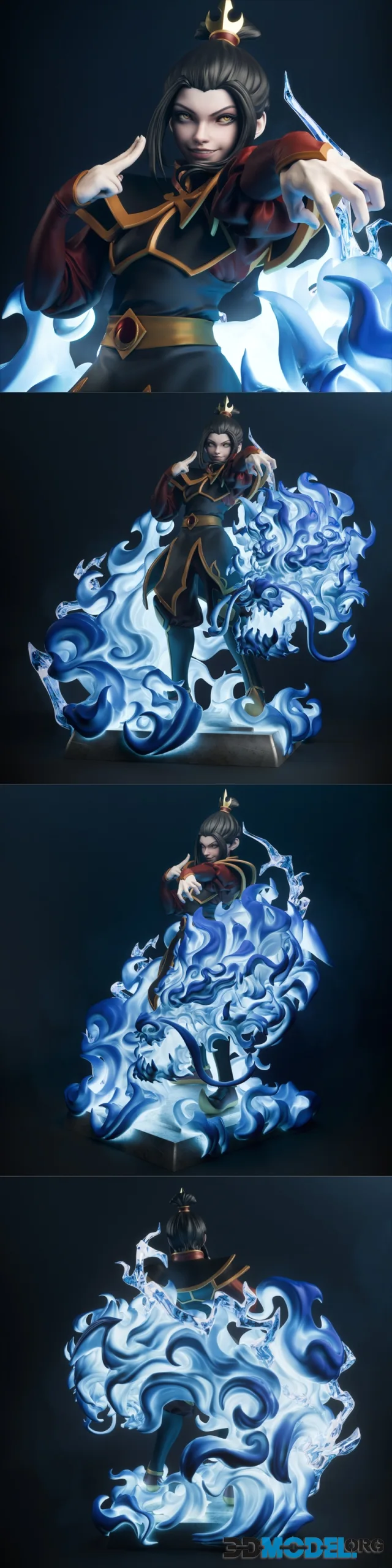 CA 3D Studios - Azula – Printable