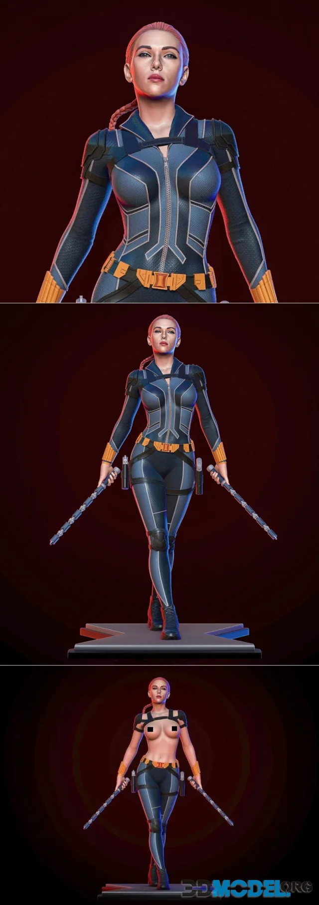 Stepanov Sculpts - Black Widow – Printable
