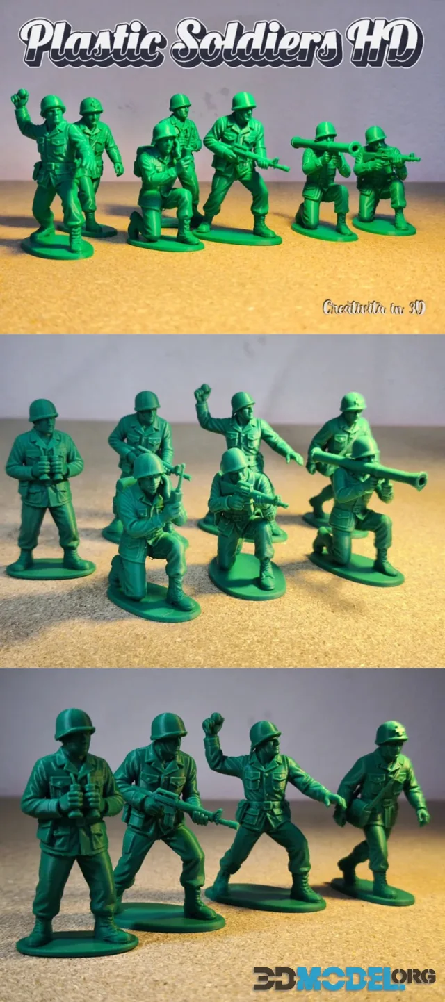 Plastic Soldiers HD – Printable