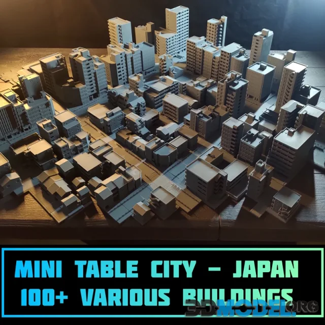 Japan City – Printable