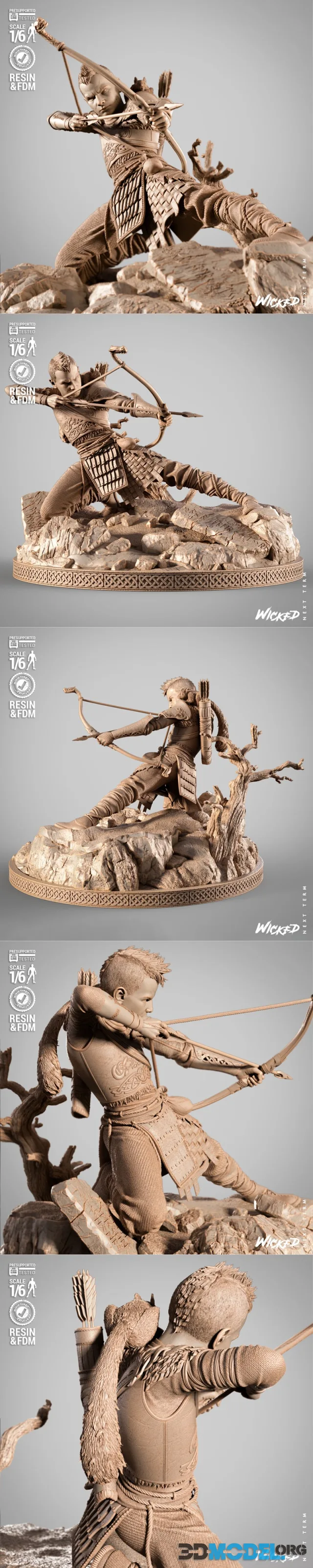 WICKED - Atreus Sculpture – Printable
