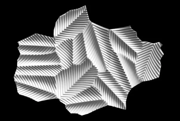 3D Panel Leaves 1185X872x45mm (PBR)