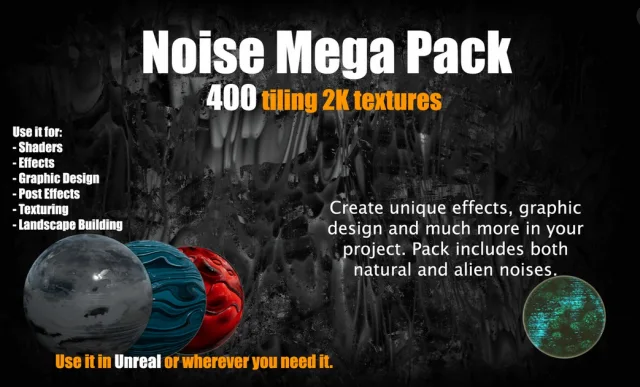 400 Noise Texture Mega Pack