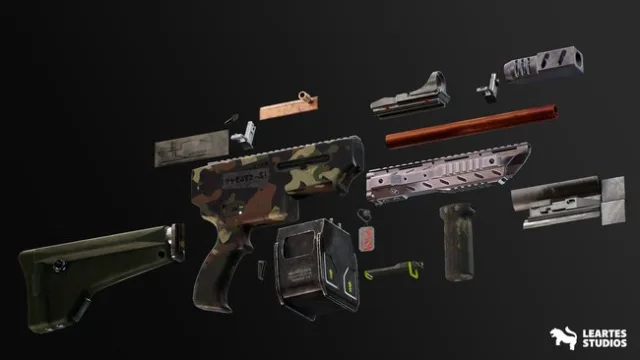 (5) FPS 4K Custom Modern Shotguns - VOL.2 (FPS Modern Shotguns Shotgun Weapon)