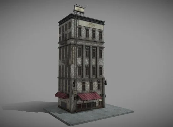 510 Old New York Buildings 1930 (PBR)