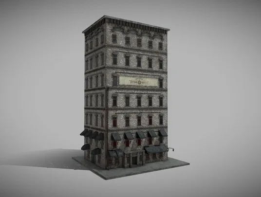 610 Old New York Buildings 1930 (PBR)