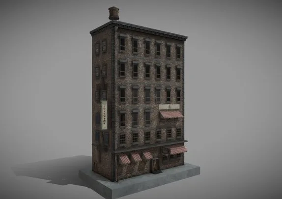 810 Old New York Buildings 1930 (PBR)