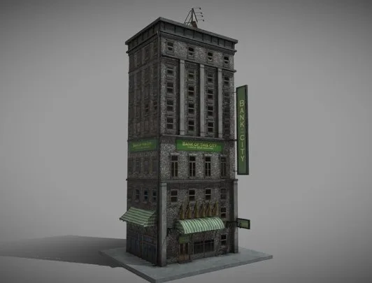 910 Old New York Buildings 1930 (PBR)